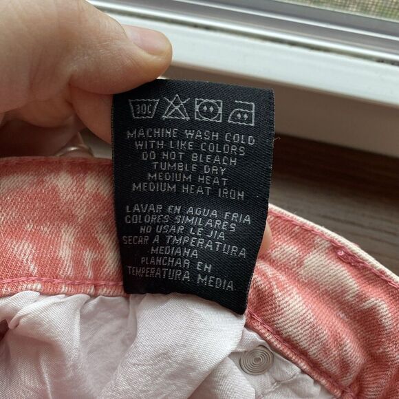 Waimea Faded Pink Denim Shorts Skinny Fit Size 18 Boys NWT - Picture 5 of 7